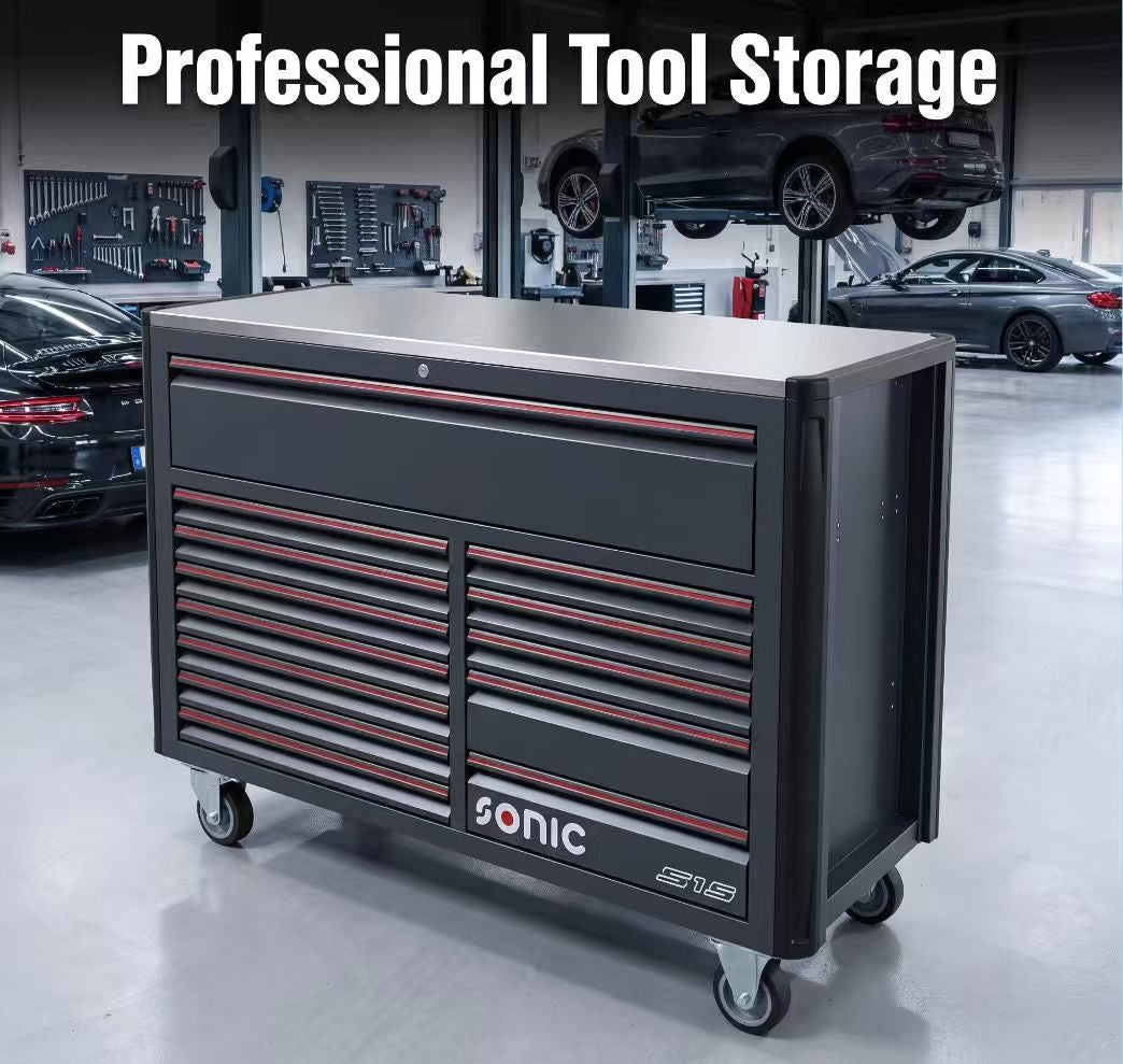 Heavy Duty Rolling Tool Box Large Capacity Workshop Tool Cabinet