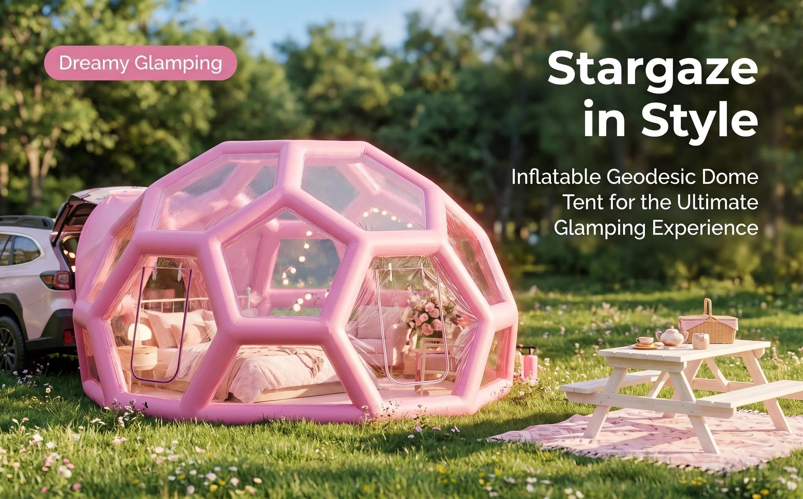 Luxury Inflatable Bubble Dome Tent