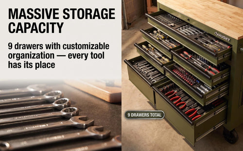 Heavy‑Duty Rolling Tool Chest