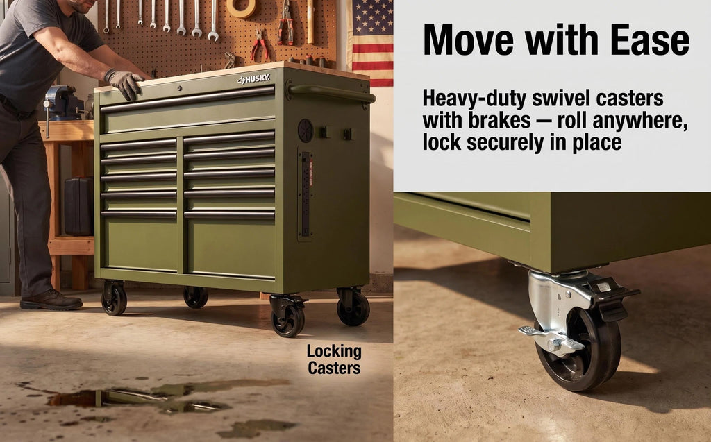 Heavy‑Duty Rolling Tool Chest
