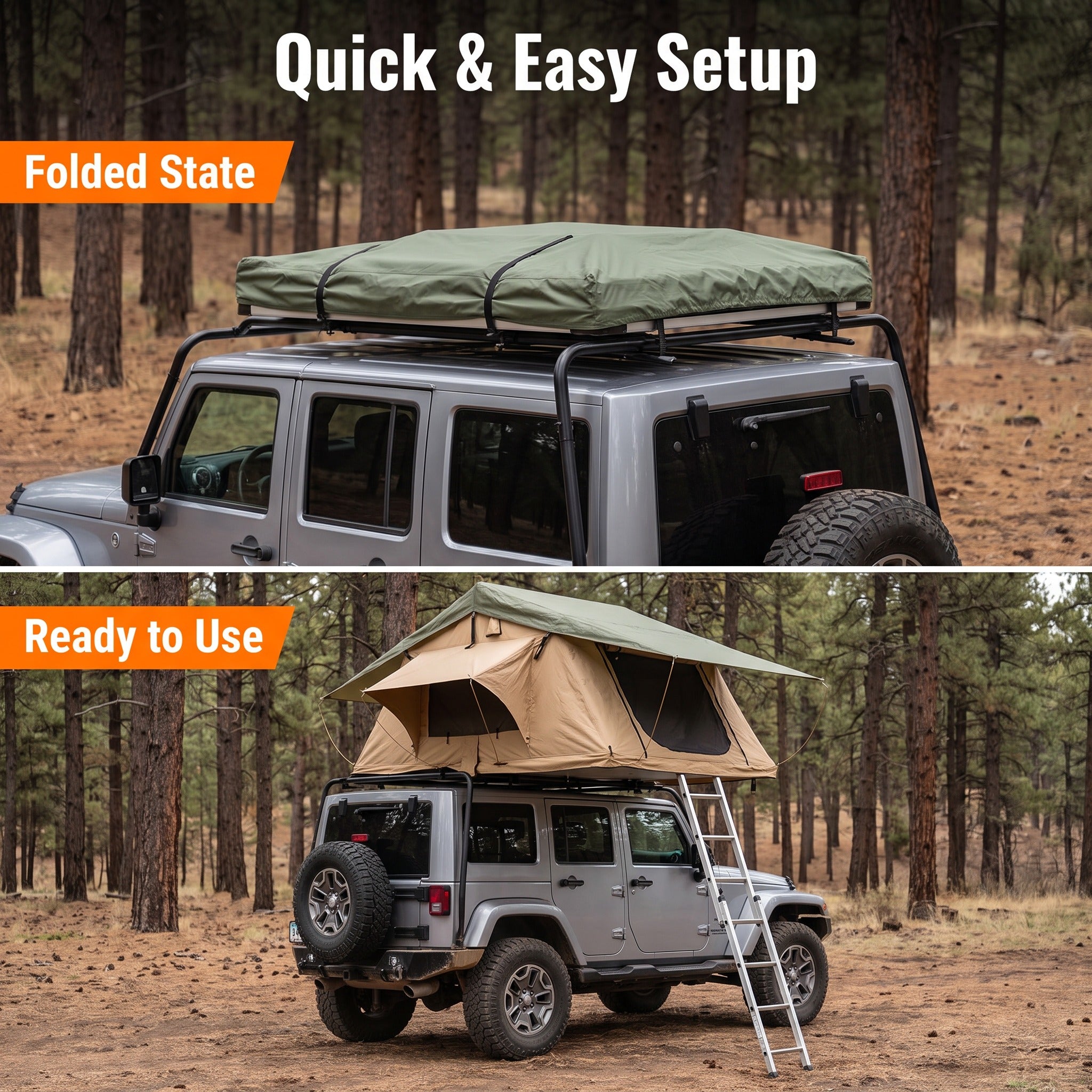 Soft‑Shell Rooftop Tent