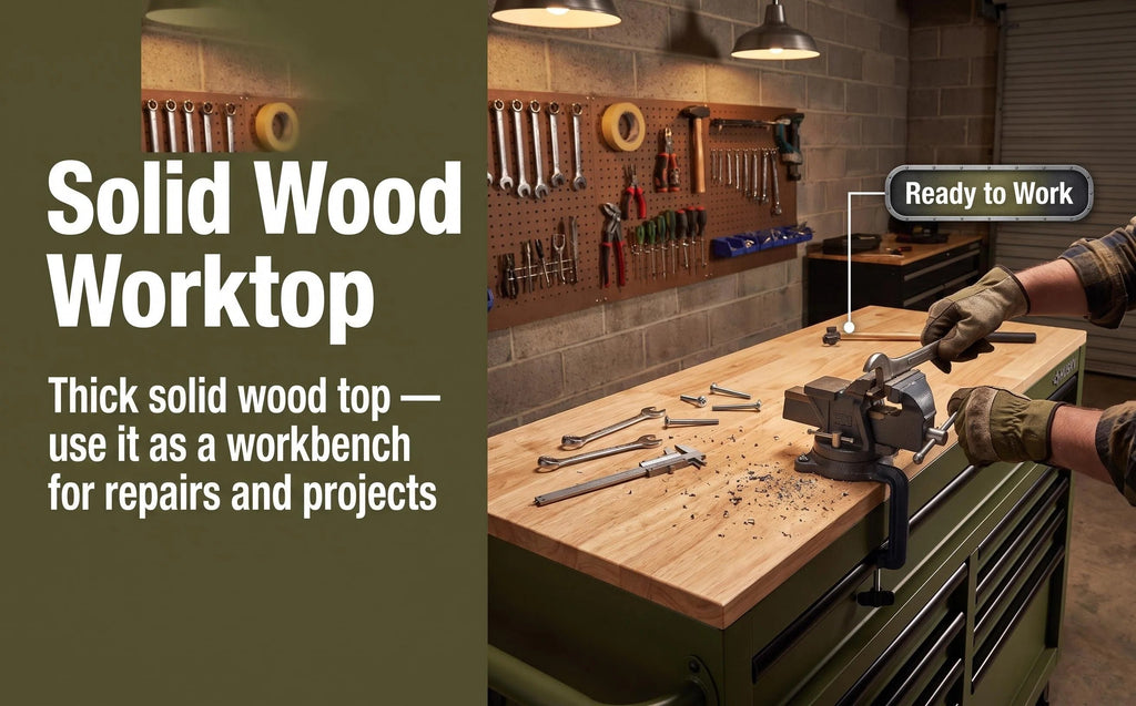Heavy‑Duty Rolling Tool Chest