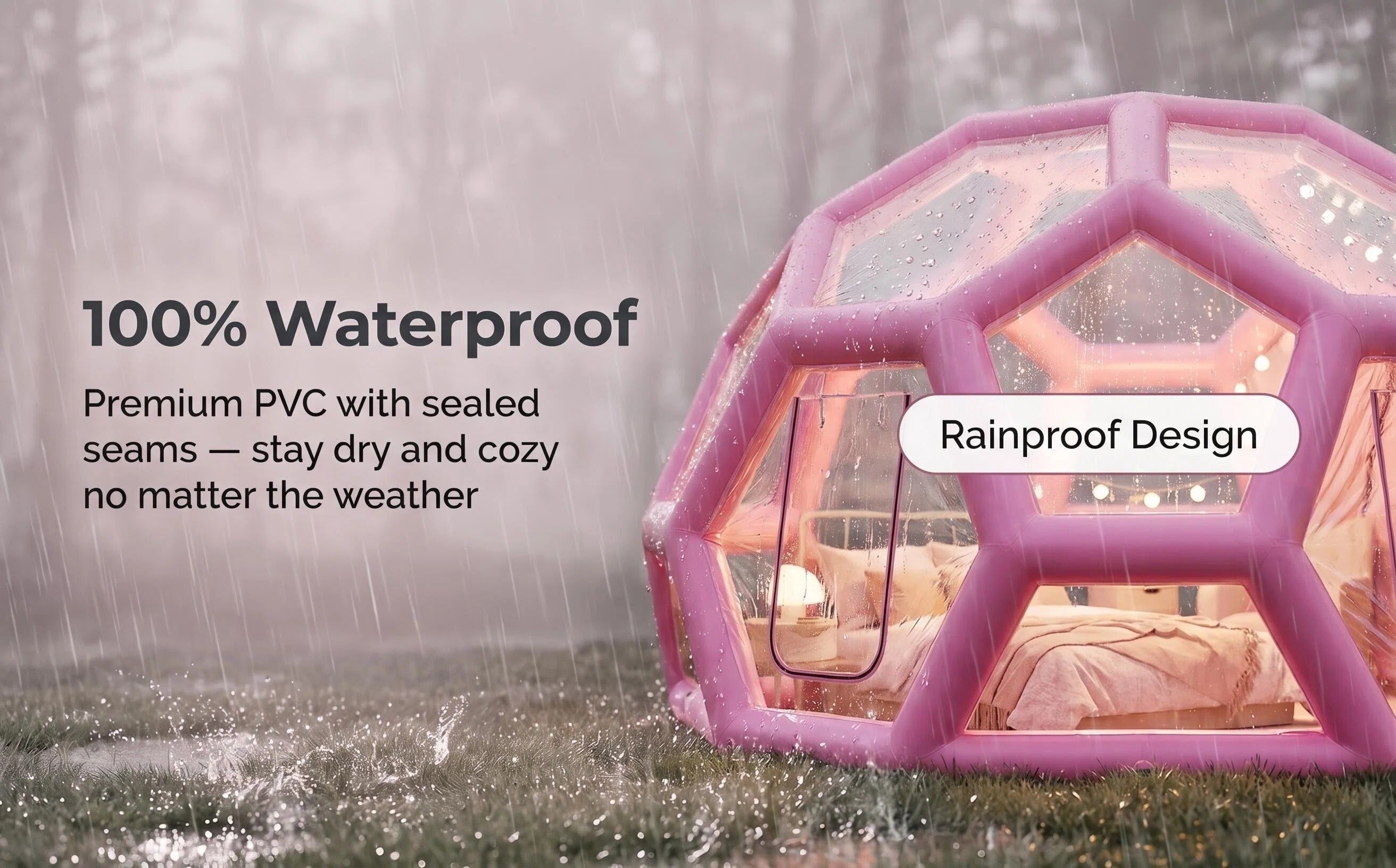 Luxury Inflatable Bubble Dome Tent