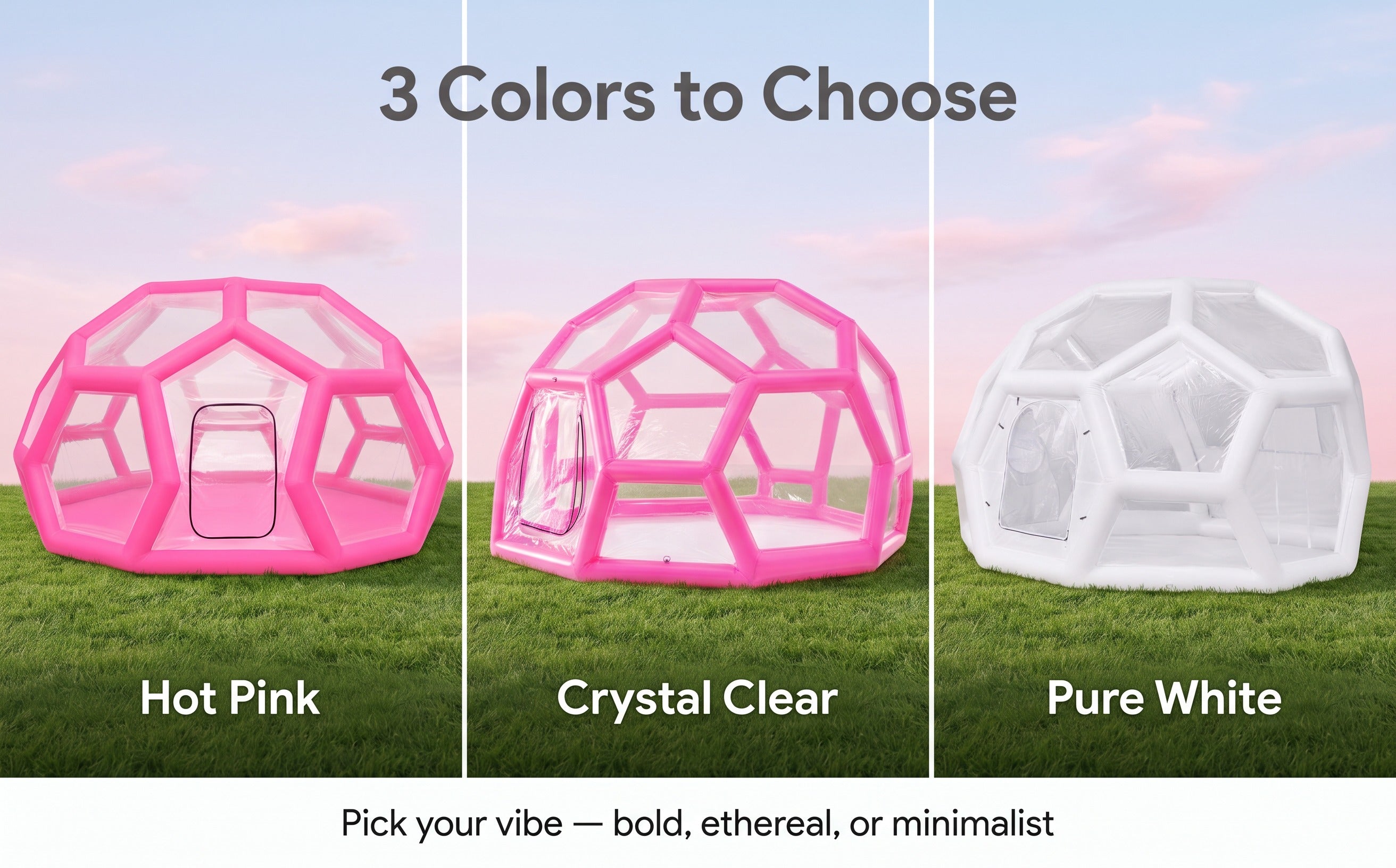 Luxury Inflatable Bubble Dome Tent