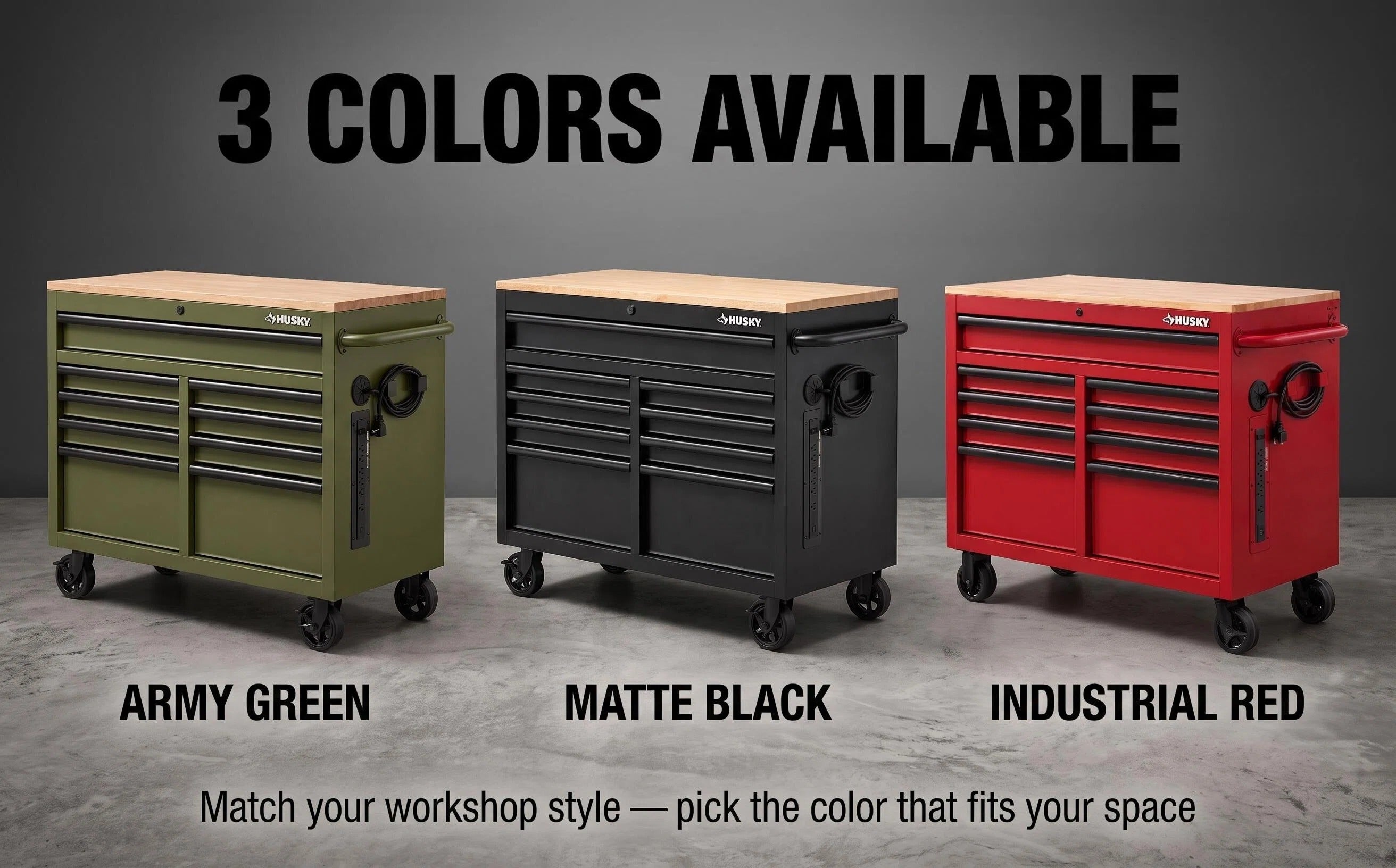 Heavy‑Duty Rolling Tool Chest