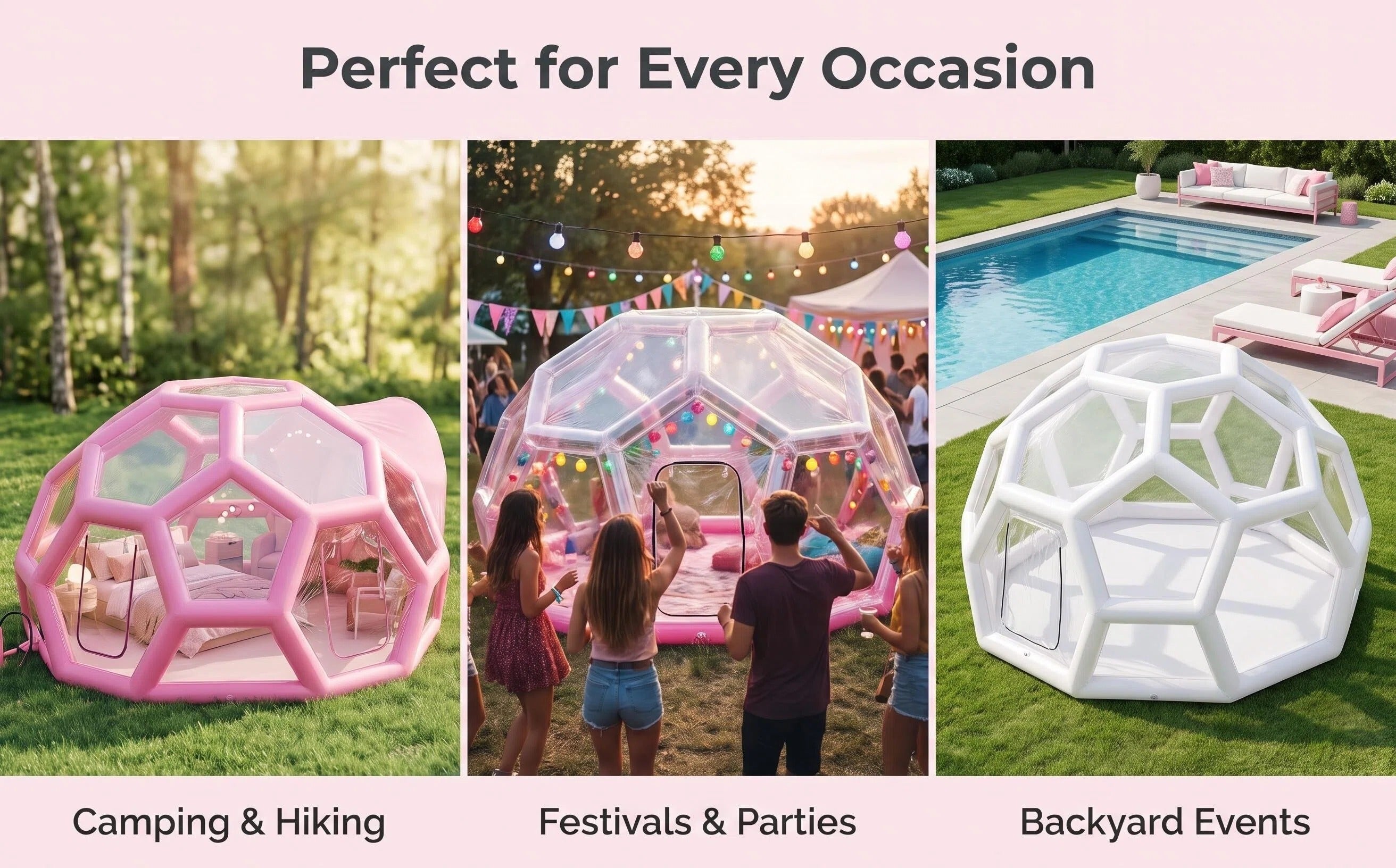 Luxury Inflatable Bubble Dome Tent