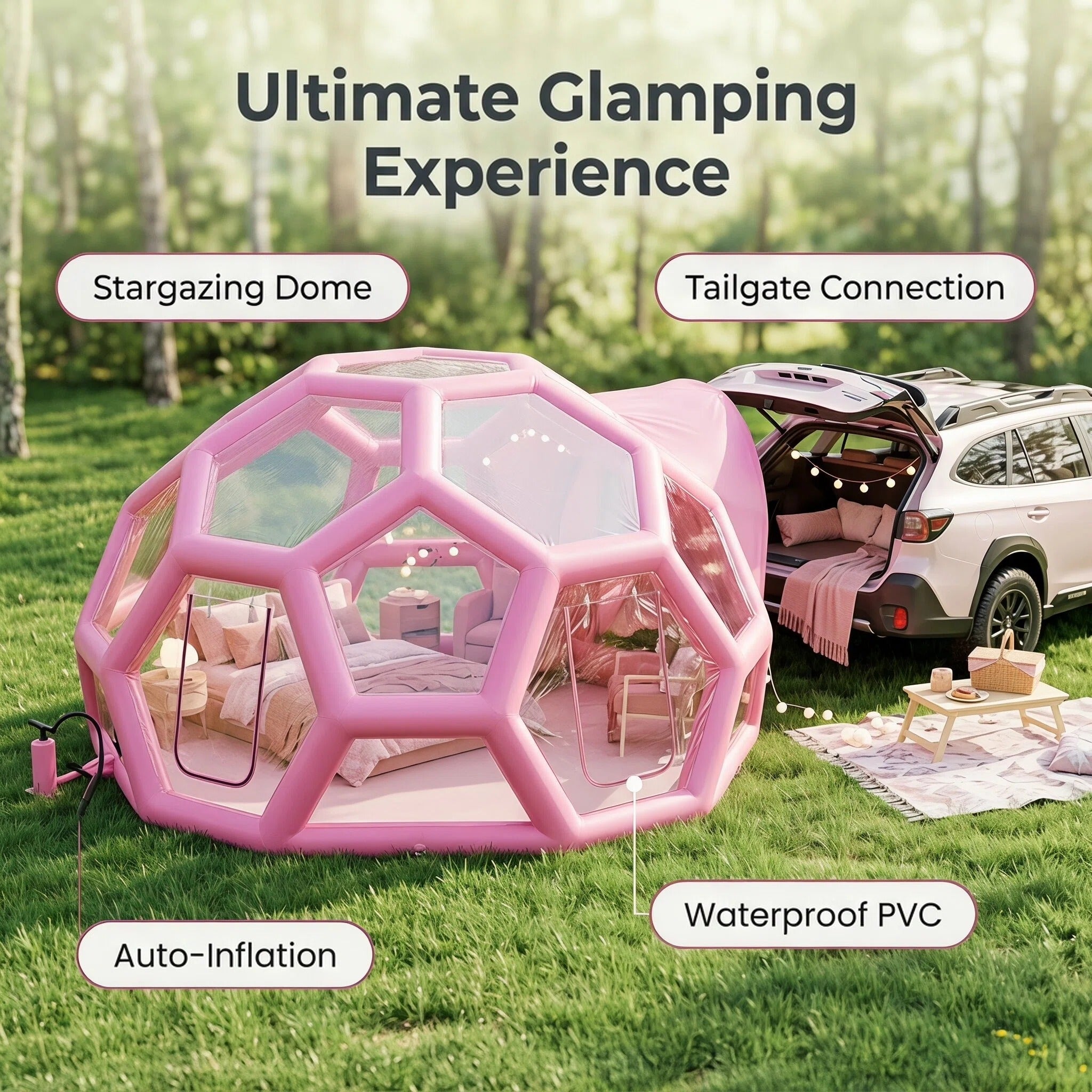 Luxury Inflatable Bubble Dome Tent