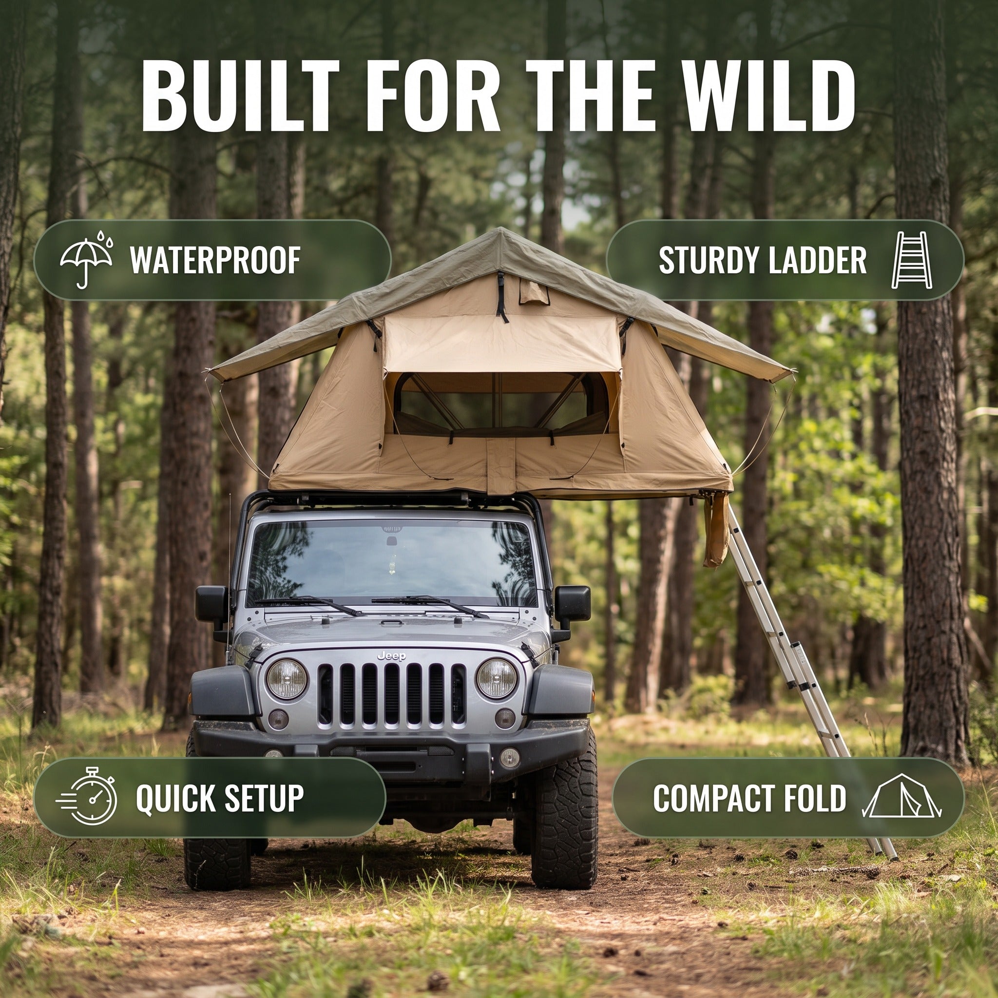 Soft‑Shell Rooftop Tent
