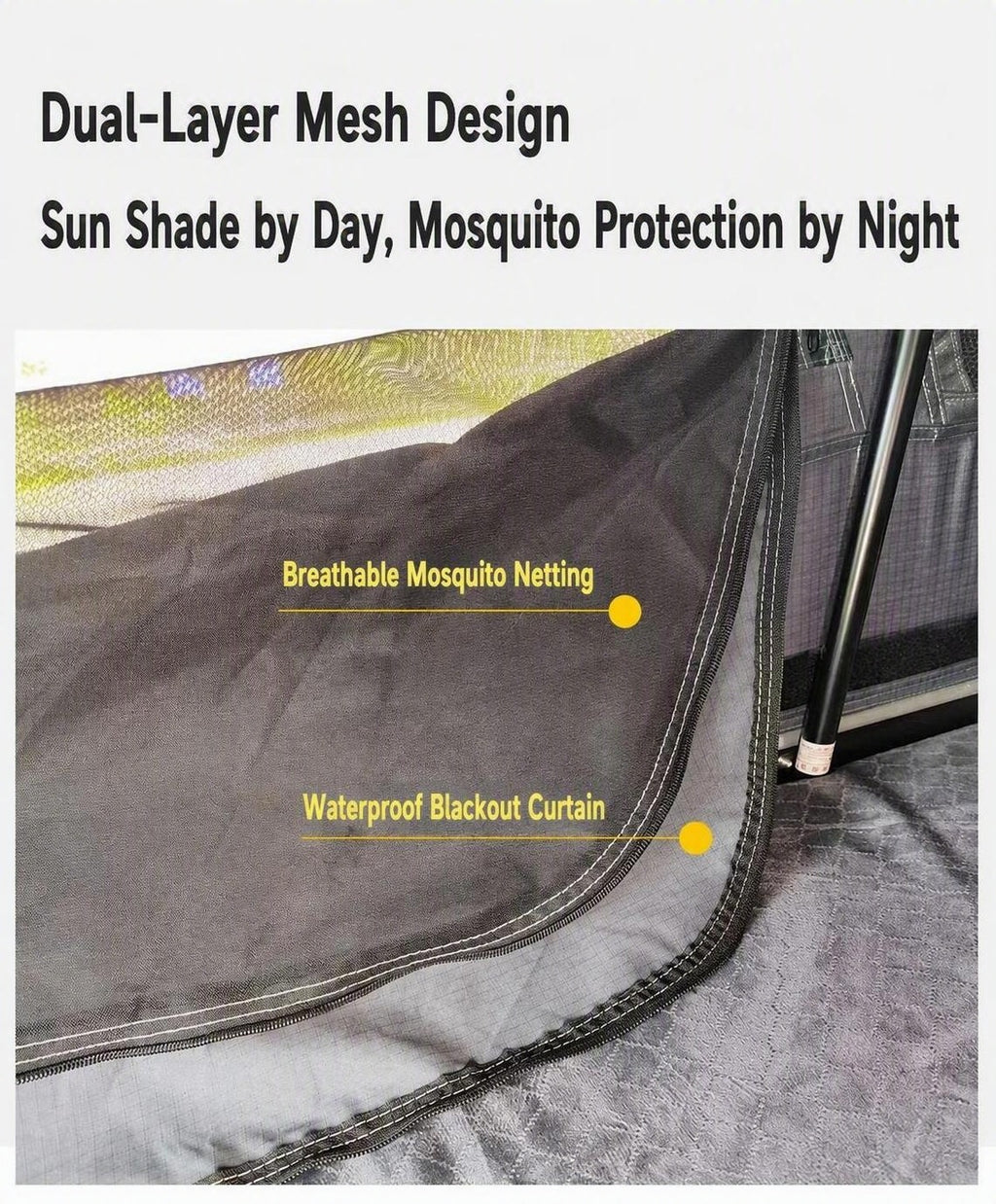 Hard‑Shell Rooftop Car Tent All‑Weather Camping Tent