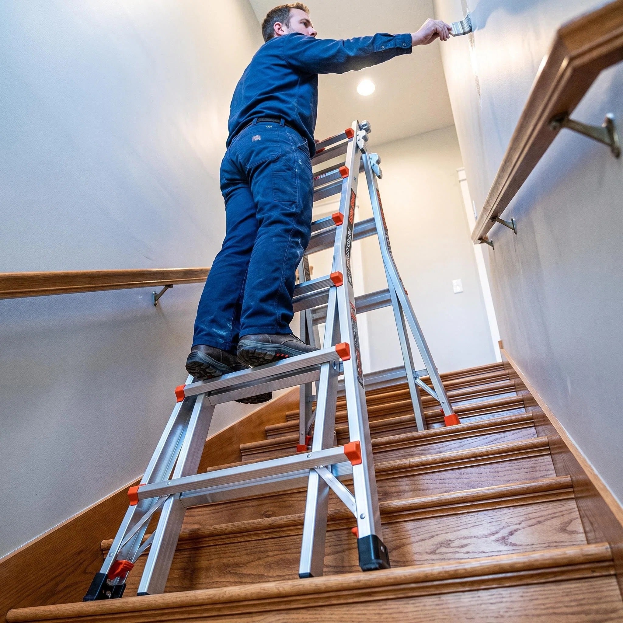 Versatile Transformable Folding Ladder