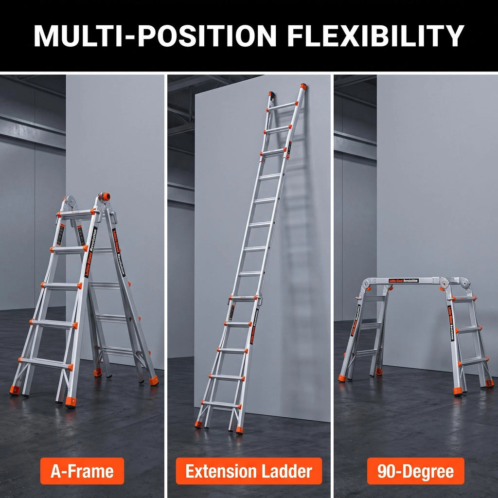 Versatile Transformable Folding Ladder
