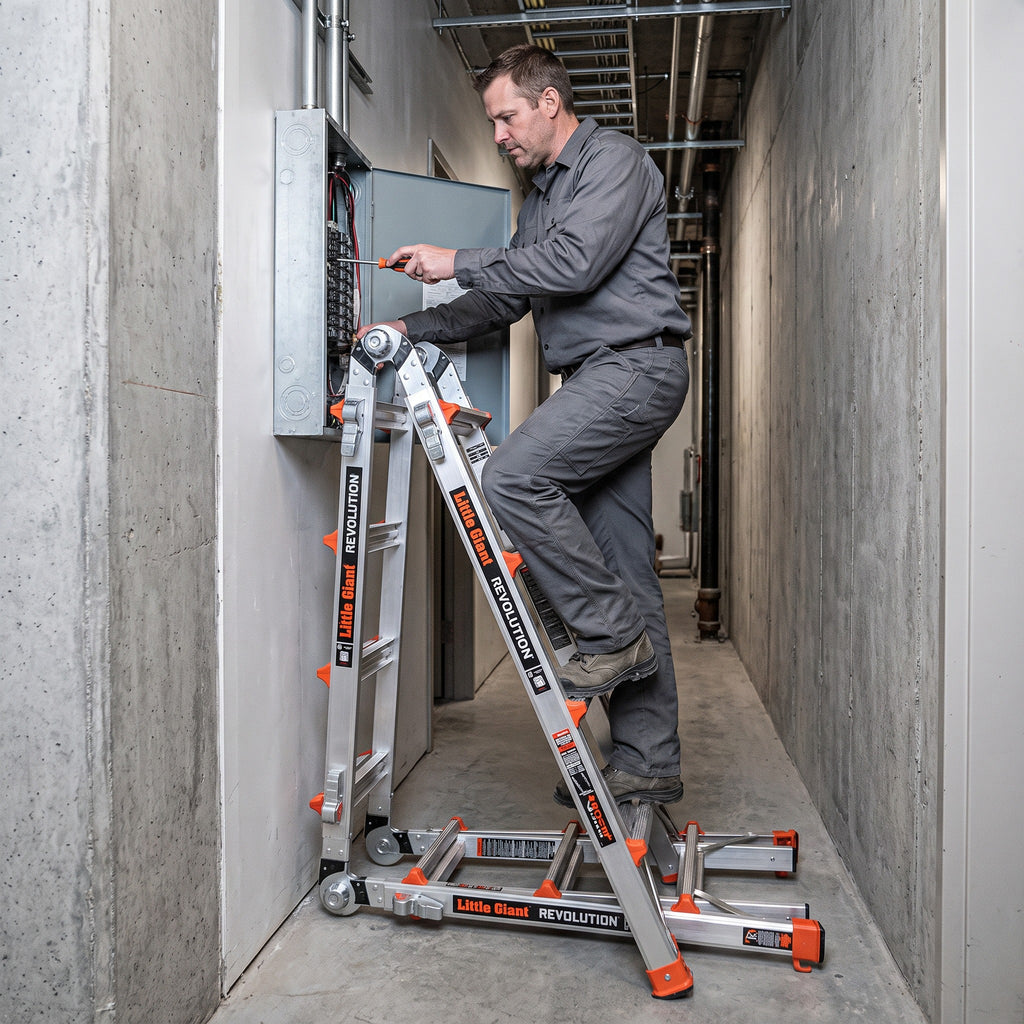 Versatile Transformable Folding Ladder