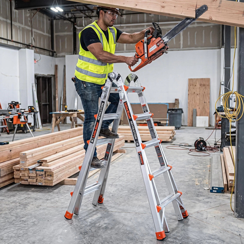 Versatile Transformable Folding Ladder