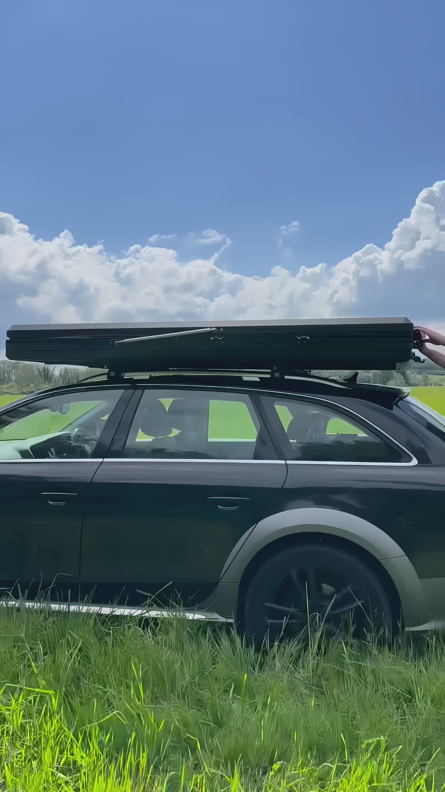 Aluminum Hard Shell Car Rooftop Tent